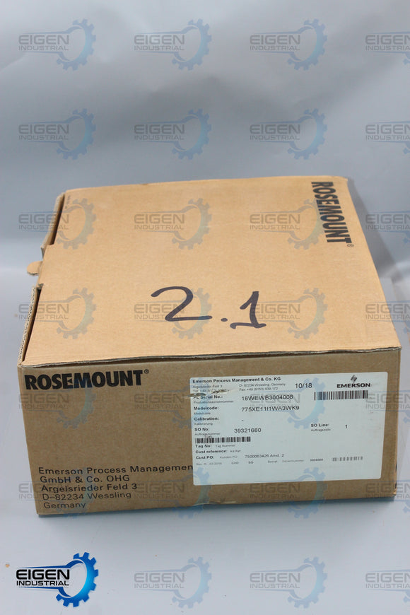 NEW | EMERSON | 775XE11I1WA3WK9 |