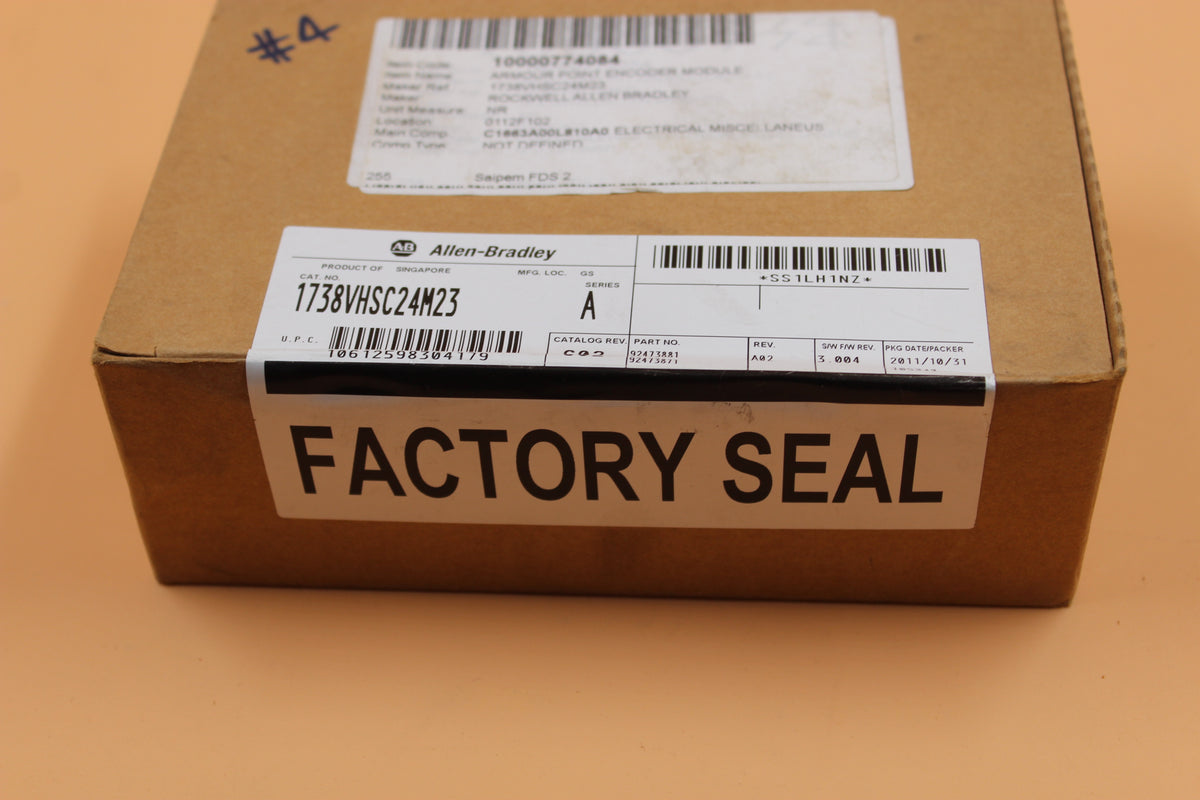 Lot of 4 | NEW SEALED BOX | ALLEN-BRADLEY | 1738-VHSC24M23 | – Eigen ...