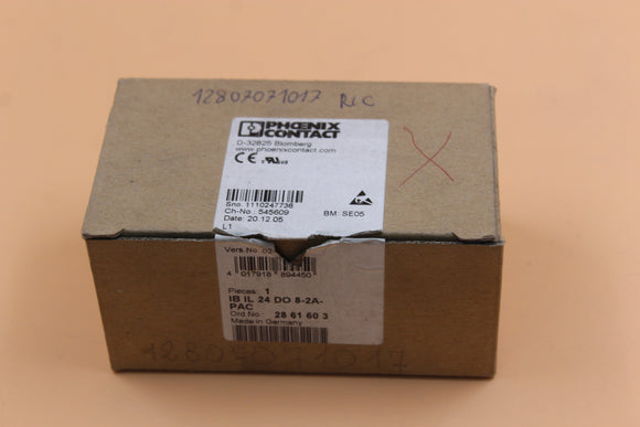 NEW | Phoenix contact | IB IL 24 DO 8-2A-PAC |