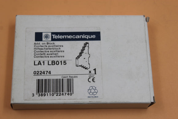 NEW | TELEMECANIQUE | LA1LB015 |