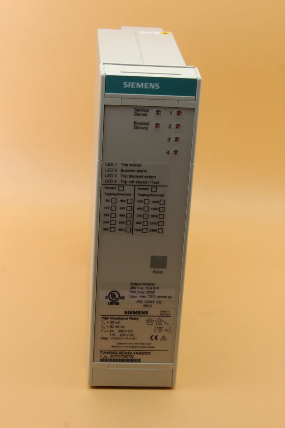 NEW | SIEMENS | 7VH6002-OEA20-1AA0/CC |