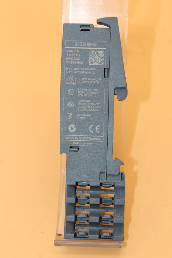 PREOWNED | SIEMENS | 6ES7 193-6PA00-0AA0 |
