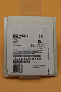 New Sealed Box | SIEMENS | 6SL3 254-0AM00-0AA0 |