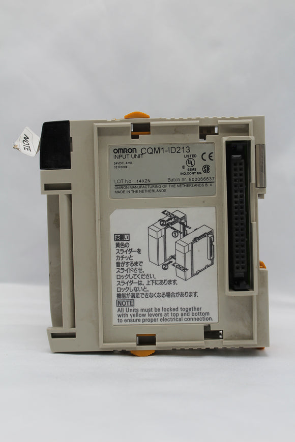 New No Box | Omron | CQM1-ID213 |