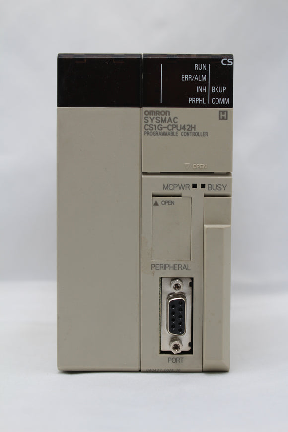 New No Box | Omron | CS1G-CPU42H |