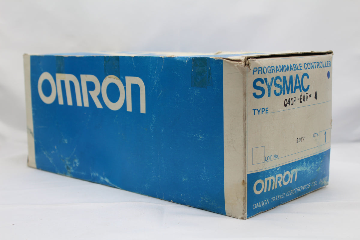 New | OMRON | C40P-EAR-A | PROGRAMMABLE CONTROLLER SYSMAC – Eigen ...
