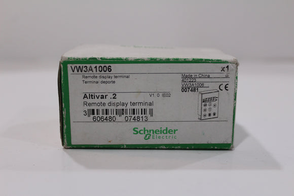 New | Schneider Electric | VW3A1006 | Remote Display Terminal