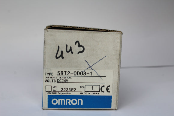 New | Omron | SRT2-0D08-1 | DIN Rail Terminal Blocks 8PT.OUTPUT,PNP