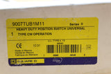 New | SQUARE D | 9007TUB1M11 | HEAVY DUTY POSITION SWITCH UNIVERSAL TYPE CW OPERATION