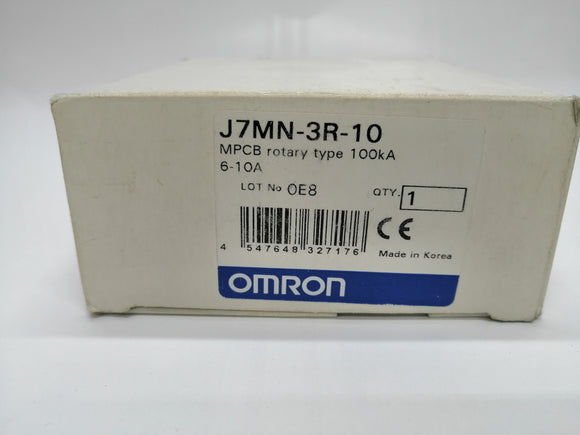 New | Omron | J7MN-3R-10 | ROTARY LOAD BREAK SWITCH 6-10 A