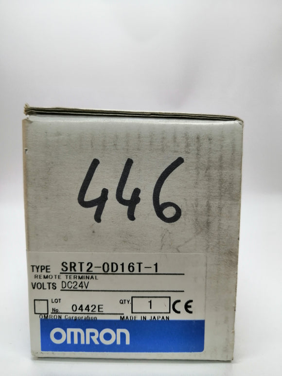 New | Omron | SRT2-OD16T-1 | 16 Point Output Remote Terminal 24 VDC SRT2OD16T1