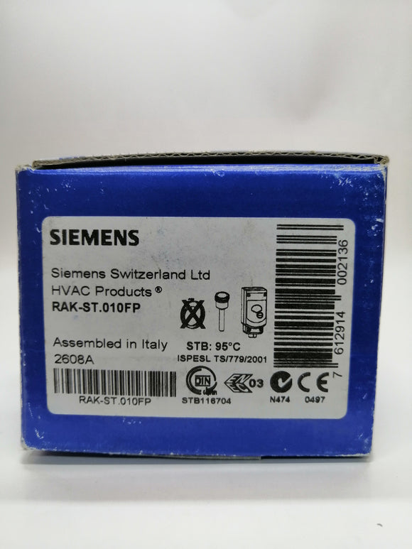 New | SIEMENS | RAK-ST.010FP | Safety Temperature Limiter Thermostat