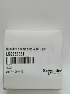New | Schneider Electric | LSS252331 | Indoor Humidity & Temp sensor 0-40°C Change Set-point