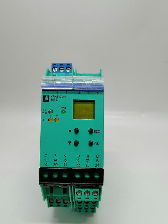 New | Pepperl+Fuchs | KFA5-DWB-EX1D | Rotation Speed Monitor Module
