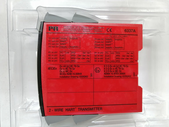 New | PR | 6337A | 2 - WIRE HART Transmitter