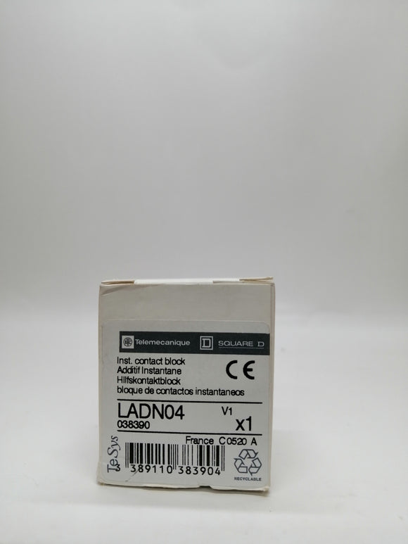 New | Telemecanique | LADN04 | Inst. Contact Block