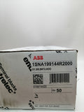 Lot of 50 | New | ABB | 1SNA199144R2000 | ENTRELEC 600V TERMINAL BLOCKS D1/5 1SNA199144R2000