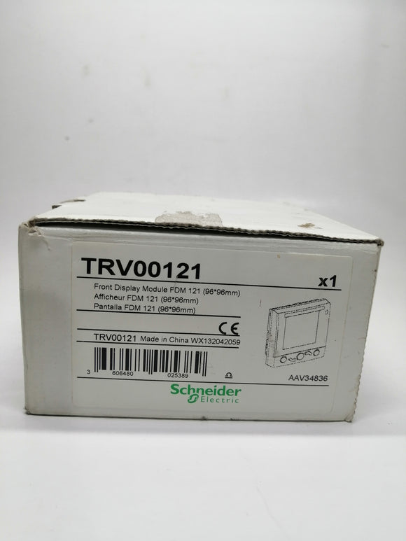 New | Schneider Electric | TRV00121 | FRONT DISPLAY MODULE FDM 121 (96*96mm)