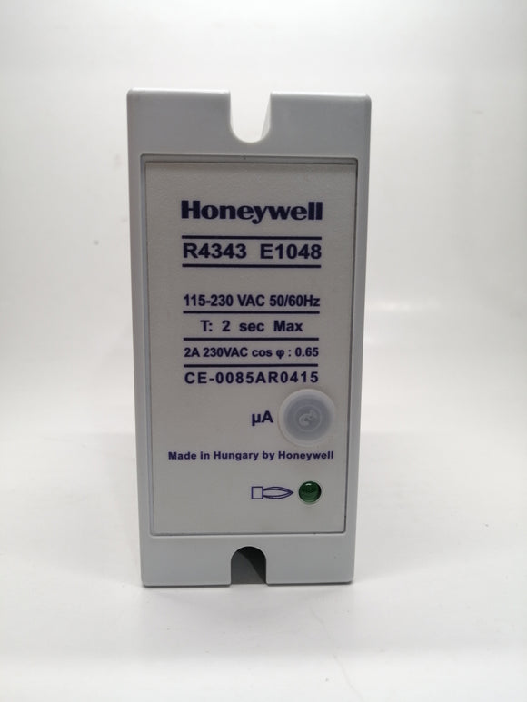 New | HONEYWELL | R4343 E1048 | FLAME RELAY 230V 2A 50/60HZ