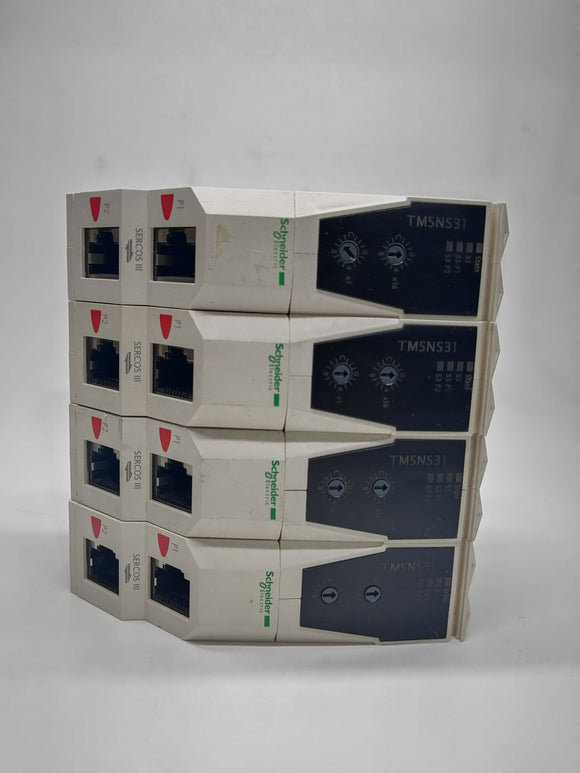 New No Box | Schneider Electric | TM5NS31 | SERCOS III FIELDBUS INTERFACE MODULE