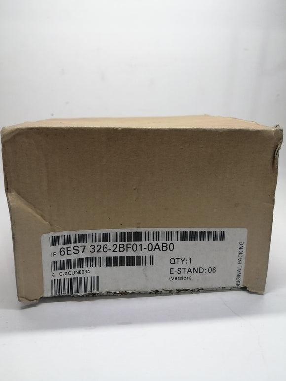 New Open Box | SIEMENS | 6ES7-326-2BF01-0AB0 | DIGITAL OUTPUT MODULE 10x24 VDC 2A