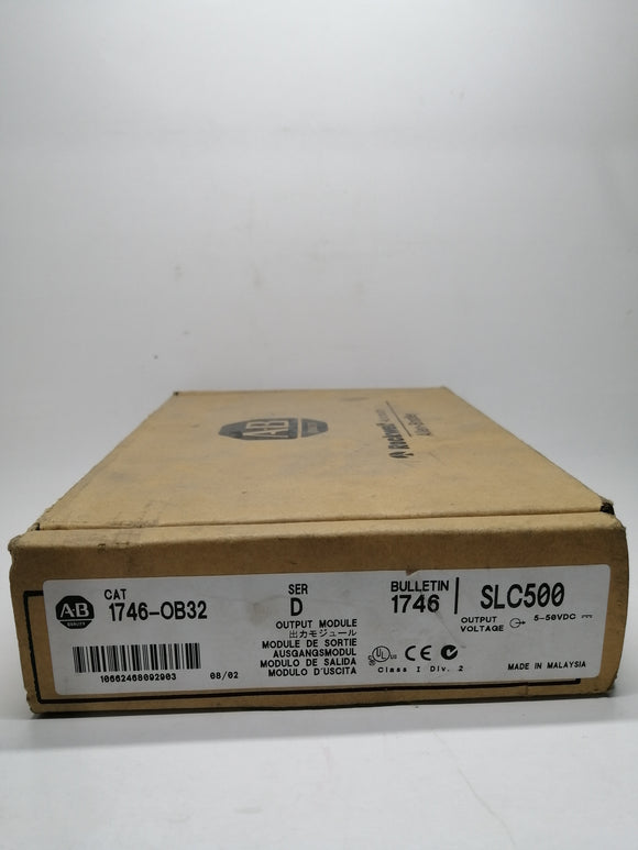 New | Allen-Bradley | 1746-OB32 | ALLEN BRADLY 1746-OB32 OUTPUT MODULE