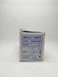 New | CDC | TC82/857 | MULTI TIMER 110-240VAC 50-60HZ OCTAL SOCKET