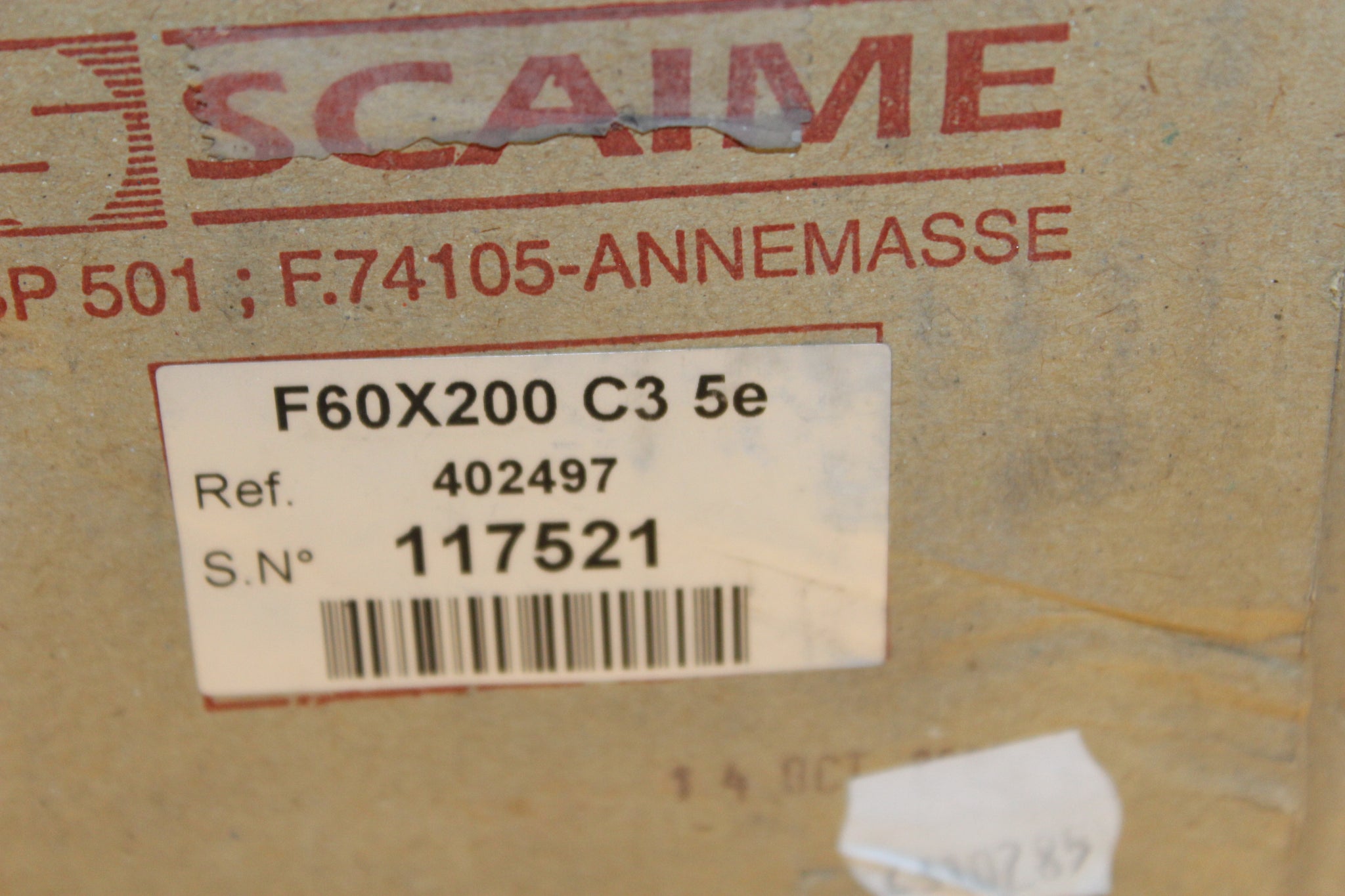 NEW | SCAIME | F60X200 C3 5E | – Eigen Industrial LLC