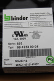 LOT OF 10 | NEW | BINDER | 09 4223 00 04 |  