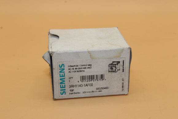 NEW | SIEMENS | 3RH1140-1AF00 |