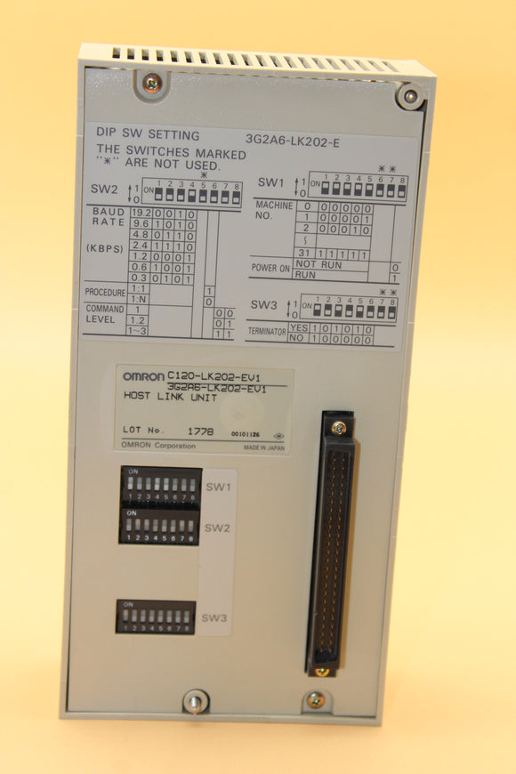 NEW NO BOX | OMRON | C120-LK202-EV1 |