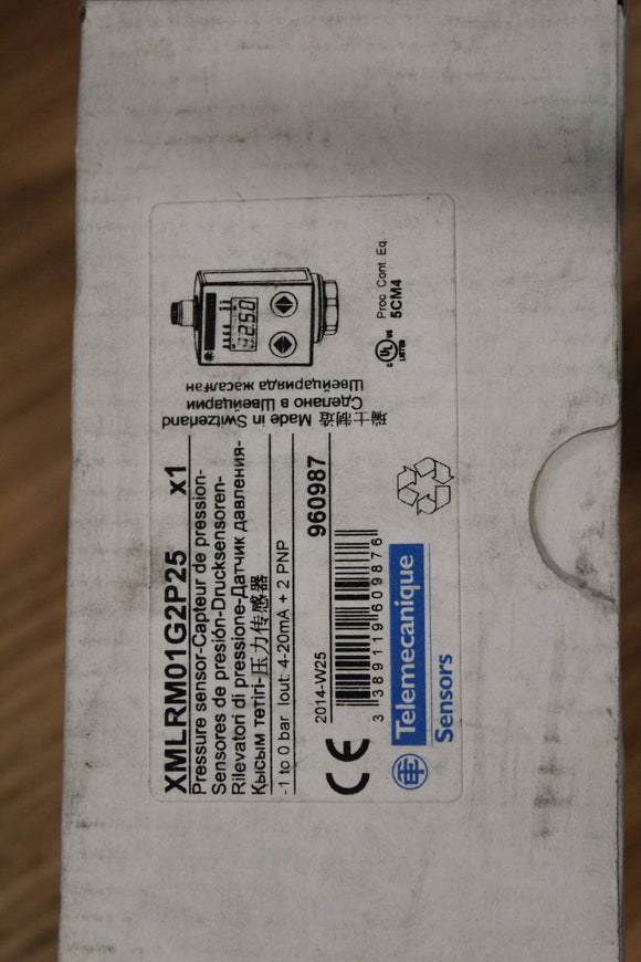 New | Telemecanique | XML RM01G2P25 | Pressure Sensor