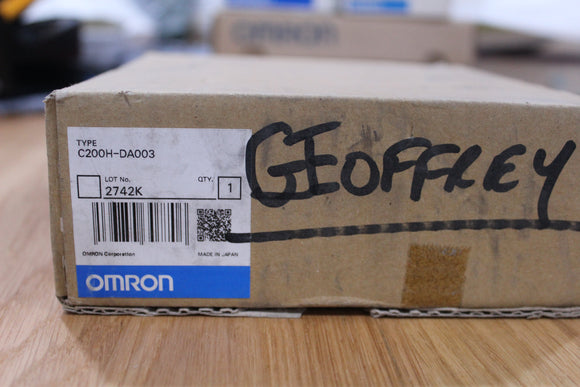 New | Omron | C200H-DA003 | Analog I/O Units